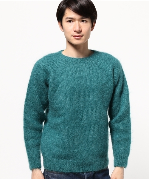 Hurley (ハーレー)の「【Harley】solid crewneck(ニット/セーター・メンズ・ホワイト/ネイビー/キャメル/グレー/グリーン・40/38)」の3枚目の写真