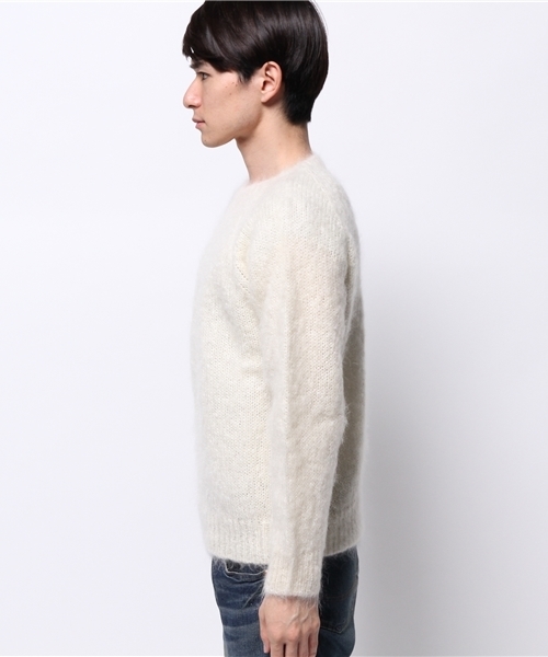 Hurley (ハーレー)の「【Harley】solid crewneck(ニット/セーター・メンズ・ホワイト/ネイビー/キャメル/グレー/グリーン・40/38)」の8枚目の写真