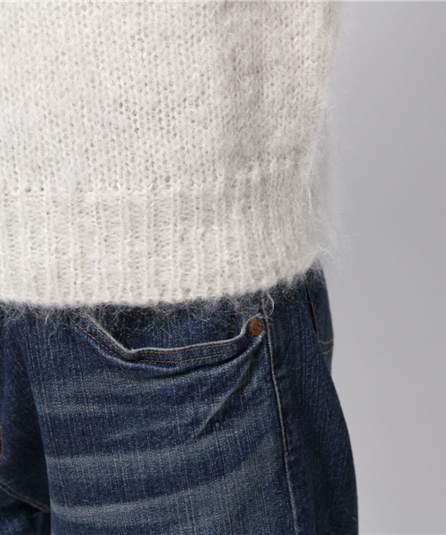 Hurley (ハーレー)の「【Harley】solid crewneck(ニット/セーター・メンズ・ホワイト/ネイビー/キャメル/グレー/グリーン・40/38)」の6枚目の写真