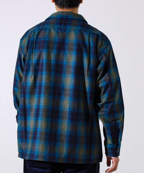 セール】【PENDLETON】-Crafted in Japan- Open Collar Shirt（シャツ