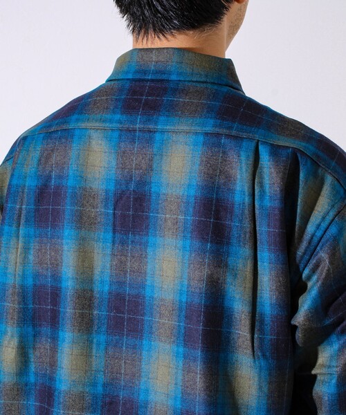 PENDLETON】-Crafted in Japan- Open Collar Shirt（シャツ/ブラウス