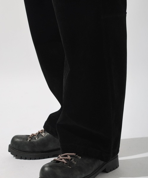 niko and...（ニコアンド）の「フェイクスエードイージーパンツ（その他パンツ・メンズ・チャコール/キャメル/ブラック・MEDIUM/LARGE）」の7枚目の写真