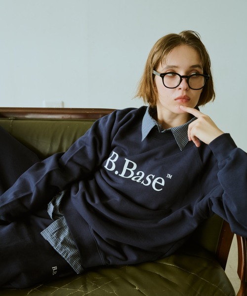B.Base Logo Crewneck Sweat（スウェット）｜BROKEN BASE（ブロークン