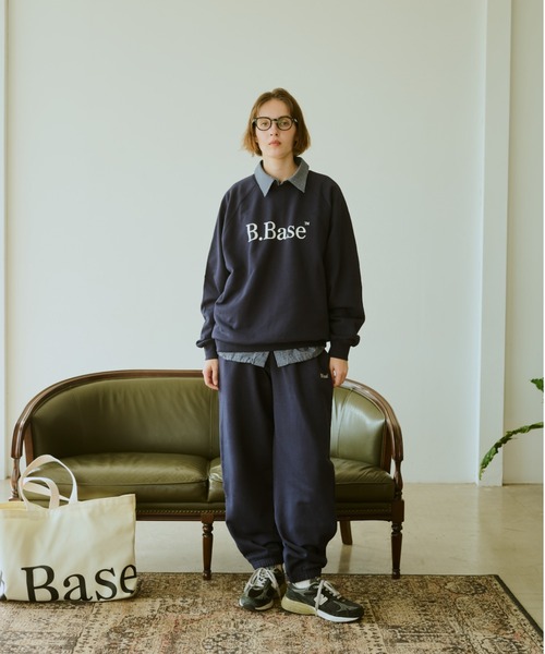 B.Base Logo Crewneck Sweat（スウェット）｜BROKEN BASE（ブロークン
