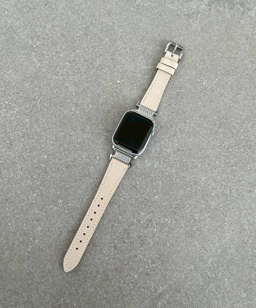 Me%(ミィパーセント)の「AppleWatchゴウヒベルトバンド 605855(デジタル腕時計・レディース・ブラック/ゴールド・MEDIUM)」の1枚目の写真