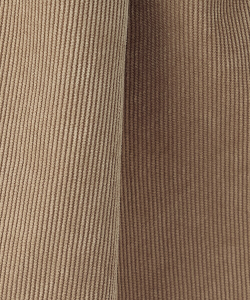 ONIGIRI（オニギリ）の「コーデュロイ カービーパンツ / セットアップ対応（その他パンツ・レディース・ブラウン/ベージュ・MEDIUM）」の4枚目の写真