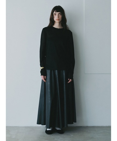 セール】エコレザーマキシフレアスカート（スカート）｜HER.（ハー）の