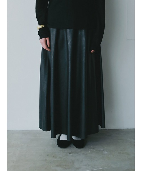 セール】エコレザーマキシフレアスカート（スカート）｜HER.（ハー）の