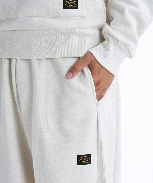 RVCA(ルーカ)の「RVCA メンズ RECESSION PT セットアップ可能ボトムス 【2025年秋冬モデル】 @autumn/ルーカスウェットパンツ(スウェットパンツ・メンズ・ヘザーグレー/オフホワイト/ブラック・SMALL/MEDIUM/LARGE/X-LARGE)」の8枚目の写真