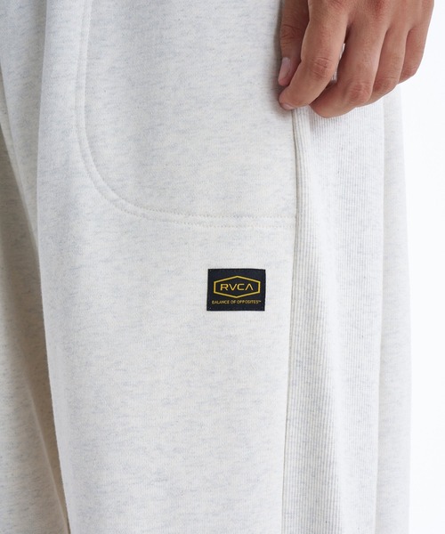 RVCA(ルーカ)の「RVCA メンズ RECESSION PT セットアップ可能ボトムス 【2025年秋冬モデル】 @autumn/ルーカスウェットパンツ(スウェットパンツ・メンズ・ヘザーグレー/オフホワイト/ブラック・SMALL/MEDIUM/LARGE/X-LARGE)」の9枚目の写真