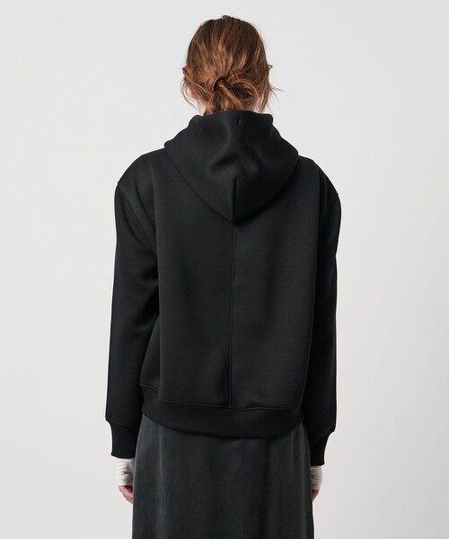 ASTRAET（アストラット）の「＜ASTRAET＞ダンボール ジップパーカー（パーカー・レディース・ブラック/オフホワイト・FREE）」の8枚目の写真