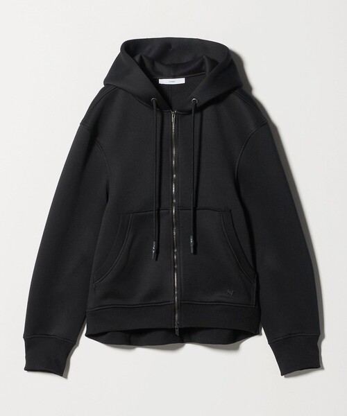 ASTRAET（アストラット）の「＜ASTRAET＞ダンボール ジップパーカー（パーカー・レディース・ブラック/オフホワイト・FREE）」の13枚目の写真