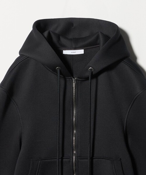 ASTRAET（アストラット）の「＜ASTRAET＞ダンボール ジップパーカー（パーカー・レディース・ブラック/オフホワイト・FREE）」の15枚目の写真