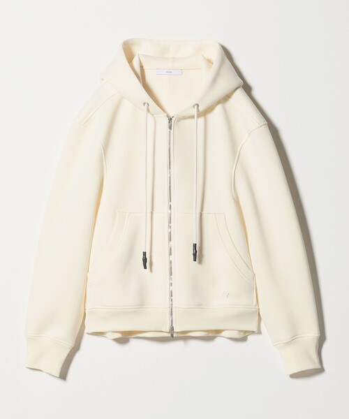 ASTRAET（アストラット）の「＜ASTRAET＞ダンボール ジップパーカー（パーカー・レディース・ブラック/オフホワイト・FREE）」の22枚目の写真