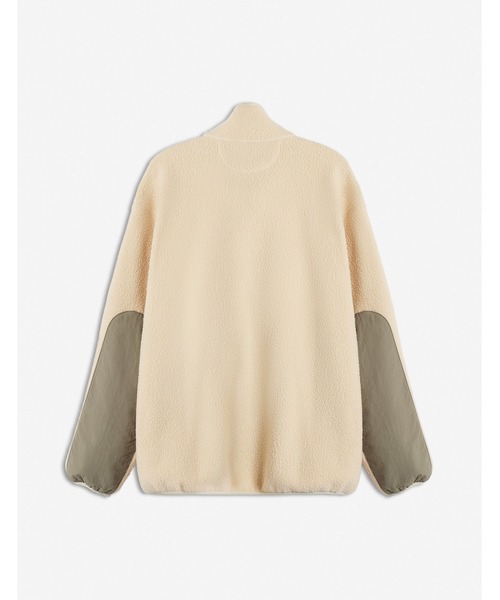 Maison Kitsune（メゾンキツネ）の「CASUAL FLEECE JACKET（その他アウター・メンズ・ブラック/アイボリー・XS/S/M/L/XL）」の4枚目の写真