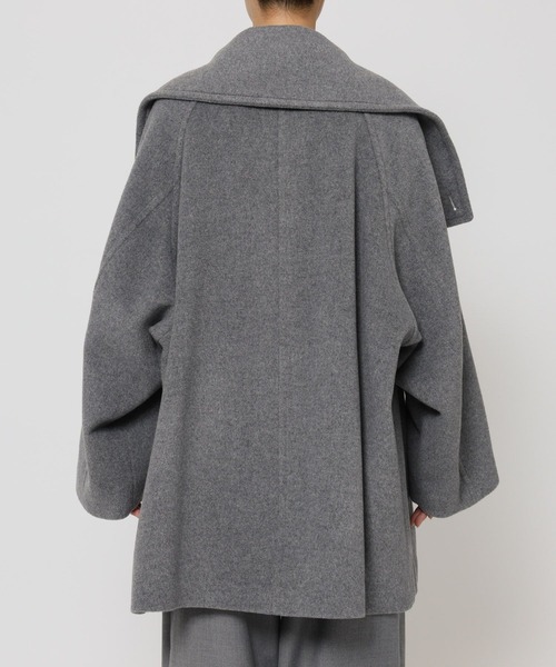 BABYLONE（バビロン）の「ダブルフェイスPコート（ピーコート・レディース・クリーム/グレー/ブラウン・フリー）」の12枚目の写真