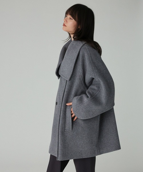 ダブルフェイスPコート（ピーコート）｜BABYLONE（バビロン）の