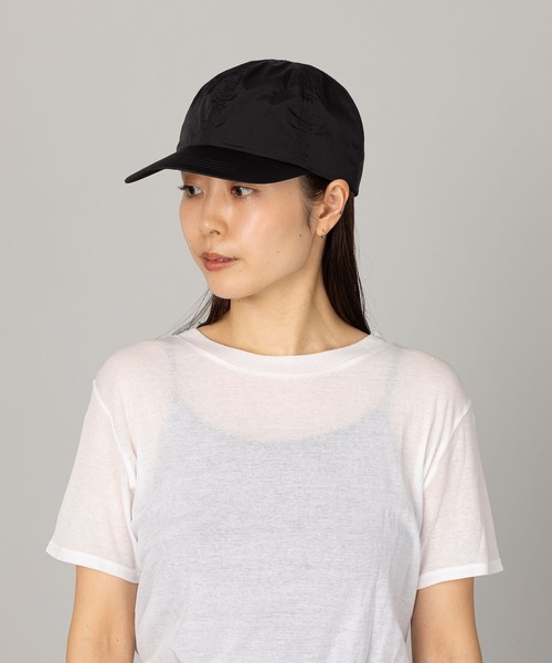 kuros'（クロス）の「【Nine Tailor × kuros’別注品】リモンタナイロン キャップ（メッシュ） 黒 日本製（キャップ・レディース・ブラック・FREE）」の6枚目の写真