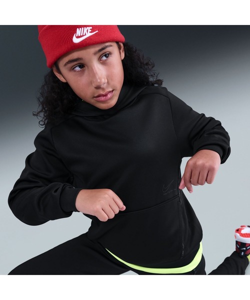 NIKE(ナイキ)の「ナイキ NIKE ナイキ YTH DF マルチプルオーバー L/S フーディ ラブ(パーカー・キッズ・ブラック/ブルーグレー・130cm/140cm/150cm/160cm)」の10枚目の写真
