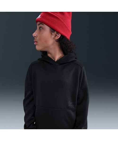 NIKE(ナイキ)の「ナイキ NIKE ナイキ YTH DF マルチプルオーバー L/S フーディ ラブ(パーカー・キッズ・ブラック/ブルーグレー・130cm/140cm/150cm/160cm)」の12枚目の写真