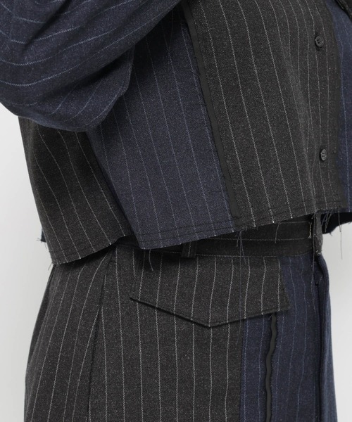 HARE（ハレ）の「サイコウチクショートシャツ(HARE)（シャツ/ブラウス・レディース・ネイビー/グレー・FREE）」の21枚目の写真