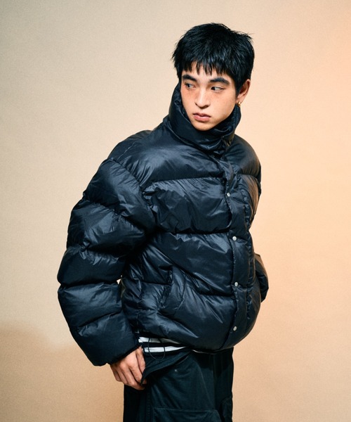 Elanque（エランク）の「High-neck volume puffer jacket/ハイネック