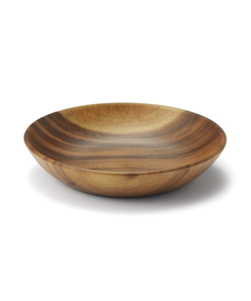 無印良品(ムジルシリョウヒン)の「アカシア 深皿 約直径20×高さ4cm(食器・メンズ・ナチュラル・FREE)」の1枚目の写真