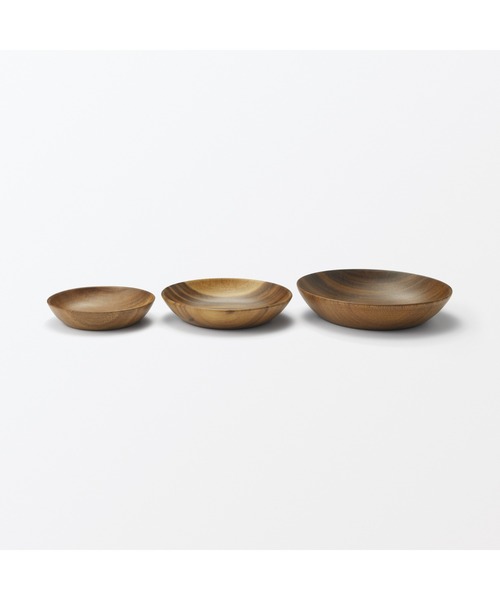 無印良品(ムジルシリョウヒン)の「アカシア 深皿 約直径20×高さ4cm(食器・メンズ・ナチュラル・FREE)」の7枚目の写真