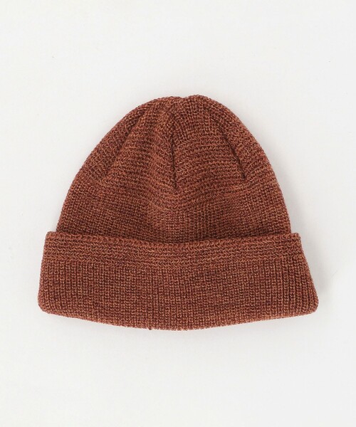 Nine Tailor（ナインテイラー）の「＜Nine Tailor＞CUEZ ワッチ（ニットキャップ/ビーニー・メンズ・オレンジ/ダークグレー/ブラック/グレー系・FREE）」の4枚目の写真