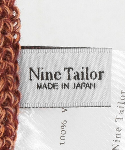 Nine Tailor（ナインテイラー）の「＜Nine Tailor＞CUEZ ワッチ（ニットキャップ/ビーニー・メンズ・オレンジ/ダークグレー/ブラック/グレー系・FREE）」の14枚目の写真