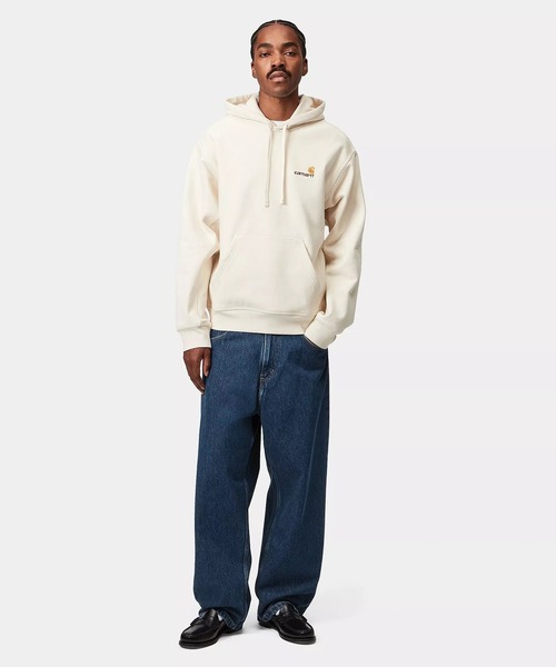 Carhartt(カーハート)の「Carhartt WIP/カーハートダブリューアイピー デニム ロンパン BRANDON PANT I035893(デニムパンツ・メンズ・ブラック/ワンウォッシュ・L/M/S/XS)」の10枚目の写真