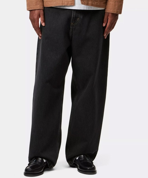 Carhartt(カーハート)の「Carhartt WIP/カーハートダブリューアイピー ロングパンツ デニム ブランドンパンツ Brandon Pant I035893(デニムパンツ・メンズ・ブラック/ワンウォッシュ・L/M/S/XS)」の5枚目の写真