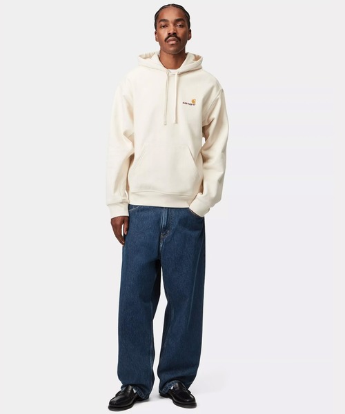 Carhartt(カーハート)の「Carhartt WIP/カーハートダブリューアイピー ロングパンツ デニム ブランドンパンツ Brandon Pant I035893(デニムパンツ・メンズ・ブラック/ワンウォッシュ・L/M/S/XS)」の4枚目の写真
