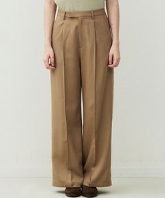 ピンタックワイドスラックス