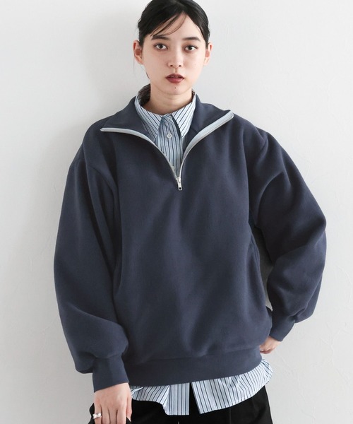 セール】フリースハーフジッププルオーバー（スウェット）｜RAGEBLUE