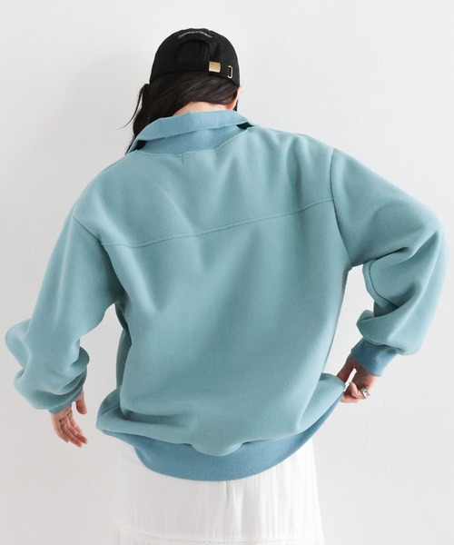 セール】フリースハーフジッププルオーバー（スウェット）｜RAGEBLUE