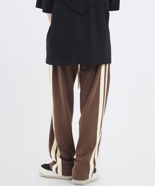 CALIFORNIA OUTFITTERS(カリフォルニア アウトフィッターズ)の「10D50-MZ サイドライントラックパンツ ワイド スウェットパンツ(その他パンツ・メンズ・ブラウン/ブラック・XL/L/M)」の15枚目の写真