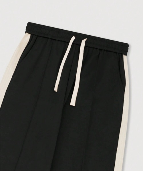 CALIFORNIA OUTFITTERS(カリフォルニア アウトフィッターズ)の「10D50-MZ サイドライントラックパンツ ワイド スウェットパンツ(その他パンツ・メンズ・ブラウン/ブラック・XL/L/M)」の6枚目の写真