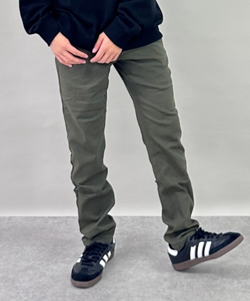 GLAZOS（グラソス）の「【あったか】裏起毛スーパーストレッチスリムパンツ（その他パンツ・キッズ・ベージュ/ブラック/カーキ・160cm/150cm/170cm）」の3枚目の写真