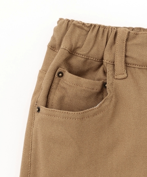 GLAZOS（グラソス）の「【あったか】裏起毛スーパーストレッチスリムパンツ（その他パンツ・キッズ・ベージュ/ブラック/カーキ・160cm/150cm/170cm）」の8枚目の写真