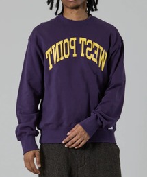 UNFRM OUTDOOR STANDARD（ユニフォームアウトドアスタンダード）の「【UNFRM OUTDOOR STANDARD:ユニフォームアウトドアスタンダード】HEAVY WEIGHT BOX CUT DAMAGE CREWNECK/ヘビーウェイトクルーネックスウェットトレーナー（スウェット）」