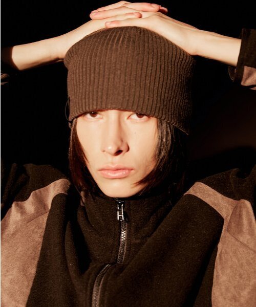 セール】2.FLARE Knit Beanie - Charcoal (FL-716)（ニットキャップ