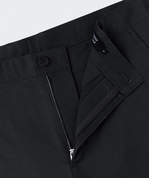 MUSINSA STANDARD（ムシンサスタンダード）の「ブラシドレギュラーフィットチノパンツ[ダークグレー]（その他パンツ・メンズ・その他・40/38/42/36/34/32/30/31/33/26/27/28/29）」の4枚目の写真