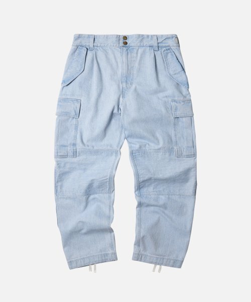 FRIZMWORKS(フリズムワークス)の「DENIM M65 FIELD PANTS _ LIGHT BLUE(デニムパンツ・メンズ・その他・MEDIUM/LARGE/X-LARGE)」の1枚目の写真