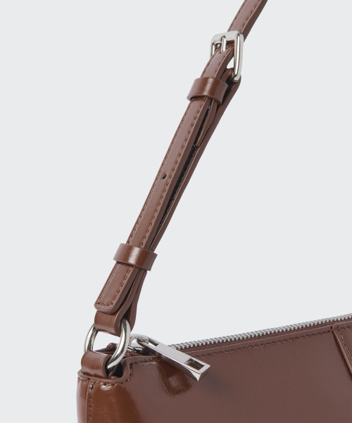 MUSINSA STANDARD WOMAN（ムシンサスタンダードウーマン）の「ウィメンズレクタングルショルダーバッグ[ブラウン]（ショルダーバッグ・レディース・その他・FREE）」の7枚目の写真