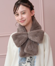 GLOBAL WORK | 洗えるリボンティペット/603719(ネックウォーマー/スヌード)