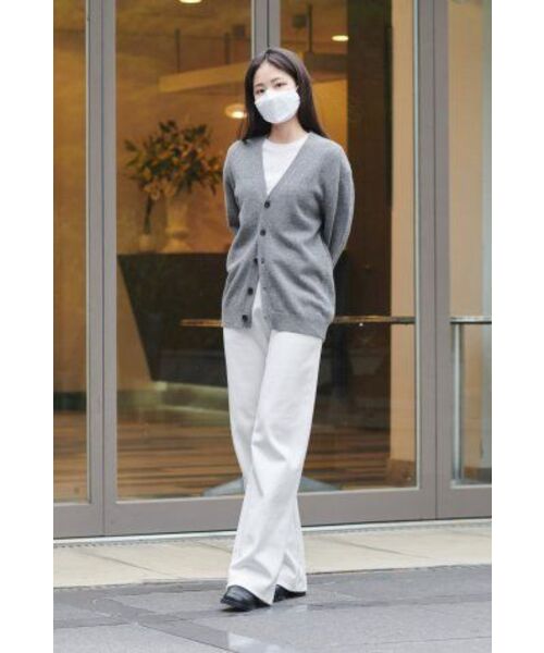 MUSINSA STANDARD WOMAN(ムシンサスタンダードウーマン)の「ウーマンズフラットテリーワイドラウンジスウェットパンツ【ホワイト】(スウェットパンツ・レディース・その他・SMALL/MEDIUM/LARGE/X-SMALL)」の9枚目の写真