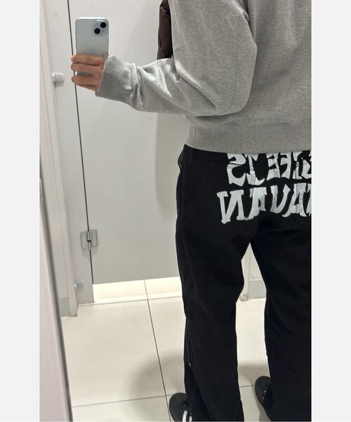 XERO（ゼロ）の「コアクロップフィンガーホールフード [メランジグレー]（パーカー・レディース・その他・MEDIUM/LARGE/X-LARGE/SMALL）」の4枚目の写真