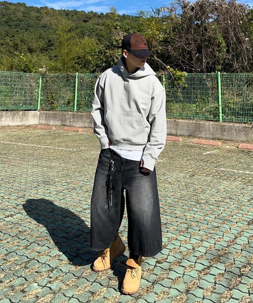 XERO（ゼロ）の「コアクロップフィンガーホールフード [メランジグレー]（パーカー・レディース・その他・MEDIUM/LARGE/X-LARGE/SMALL）」の5枚目の写真