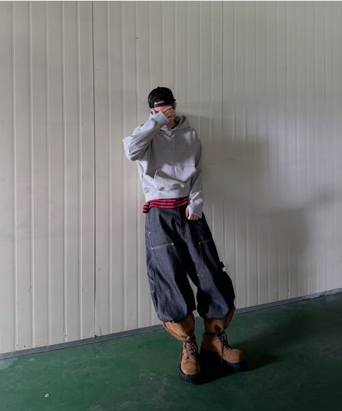 XERO（ゼロ）の「コアクロップフィンガーホールフード [メランジグレー]（パーカー・レディース・その他・MEDIUM/LARGE/X-LARGE/SMALL）」の10枚目の写真